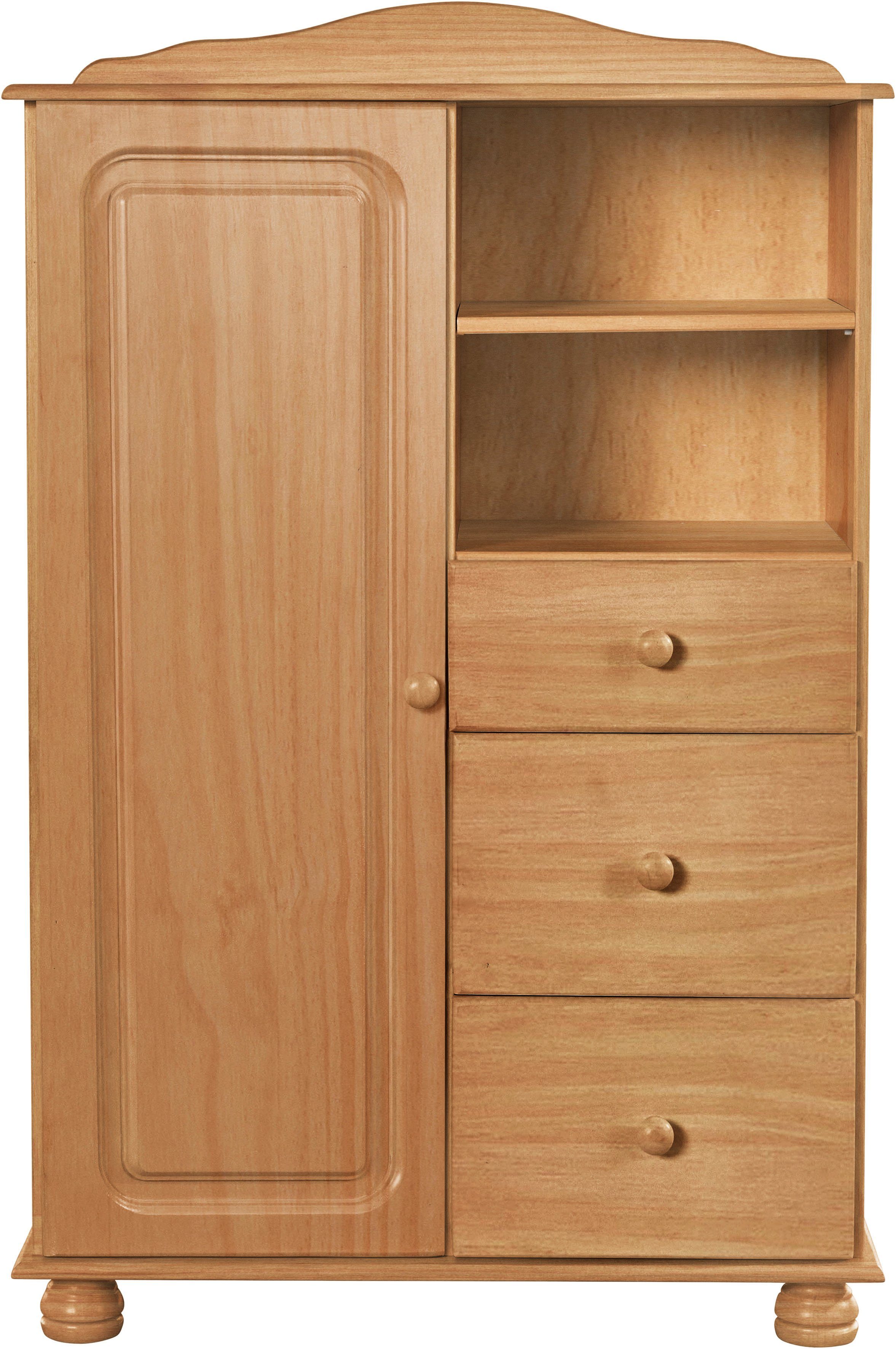 Home affaire Highboard "Mette", Stauraumschrank mit 3 Schubladen und verste günstig online kaufen
