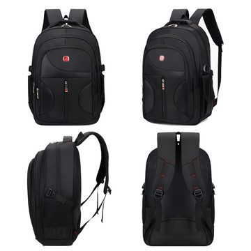 AKKEE Rucksack Rucksack Damen Herren Sport Schulrucksack Freizeit Reise (Wasserdicht Rucksack, 1-tlg., Laptop Rucksack Herren Schulrucksack), Großer Business Notebook Backpack für Arbeit Reisen Männer Jungen