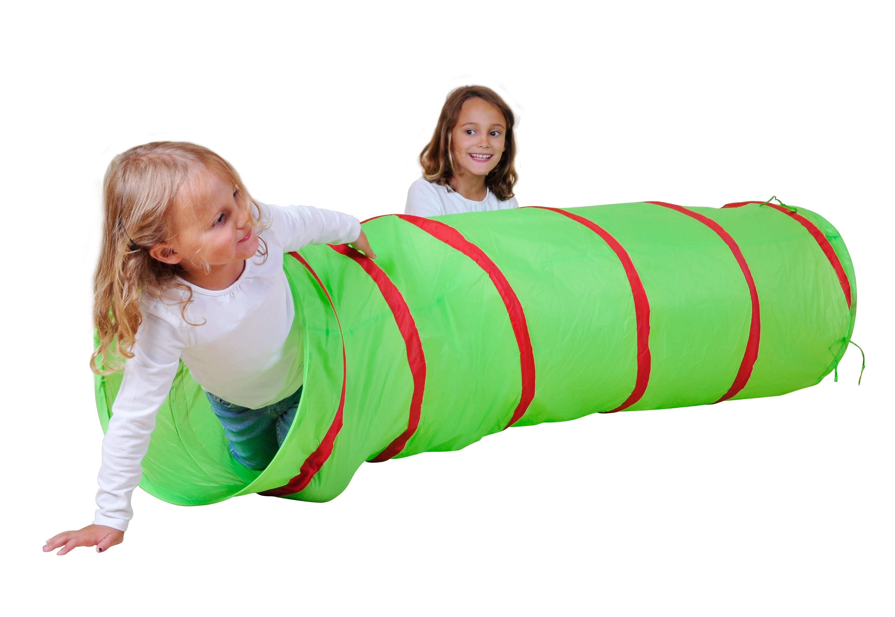 Knorrtoys® Spieltunnel Zelttunnel, grün/rot günstig online kaufen