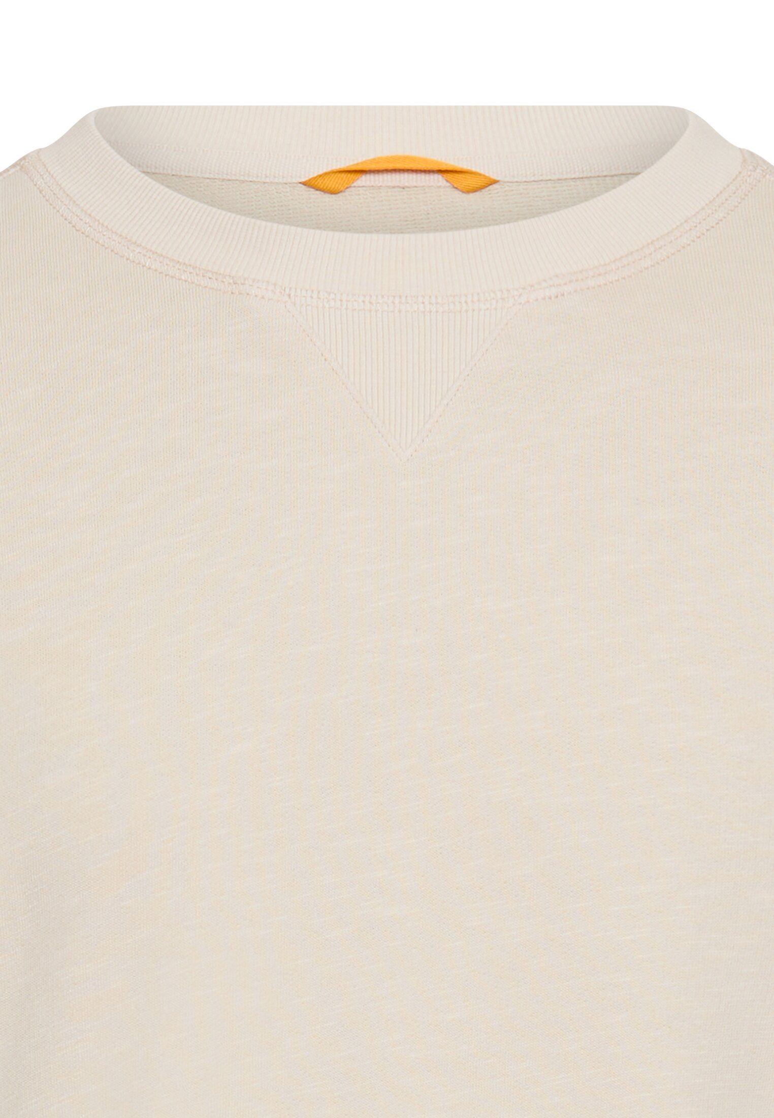 camel active Sweatshirt unifarben aus reiner Baumwoller