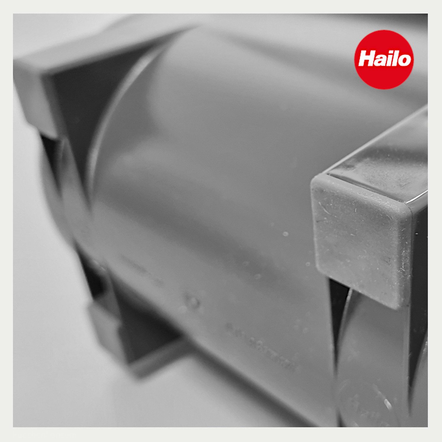 Hailo Mülleimer Hailo Universaldepot 3204101 Kitty 4 Liter mit Henkel grau