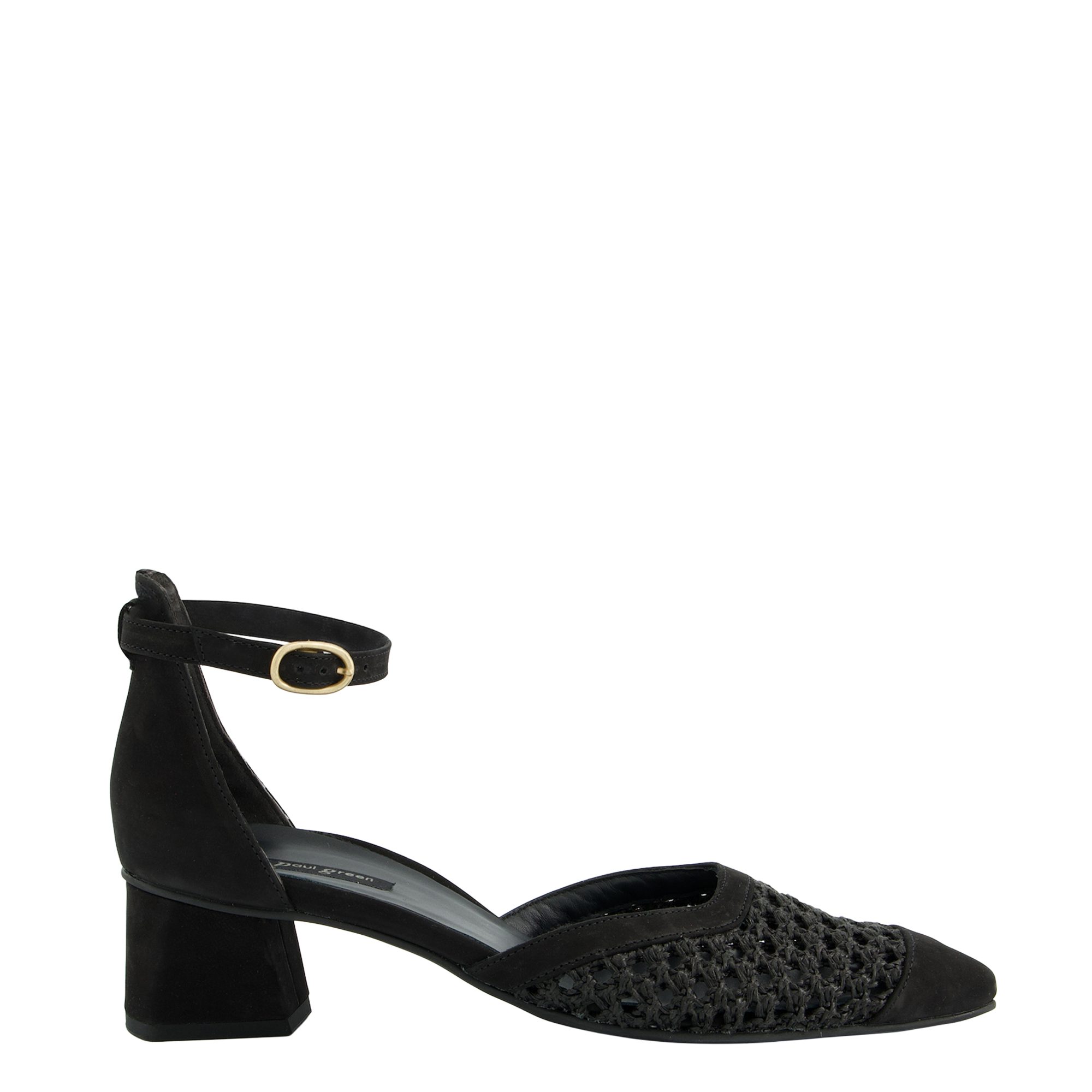 Paul Green Paul Green 3856-019, Peeptoes & Slingpumps, Schwarz, Damen Peeptoepumps