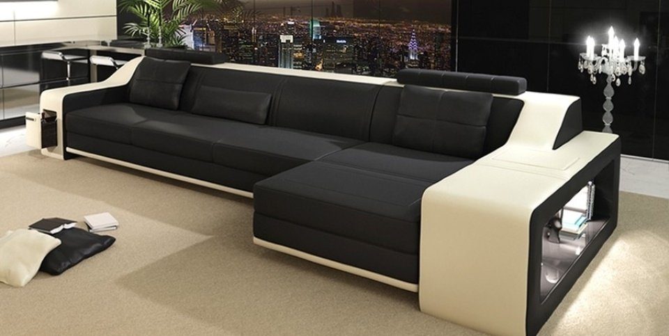 Made JVmoebel in Polster Ecksofa Ecksofa Neu, luxus Europe Möbel Beige Designer Wohnlandschaft Couch