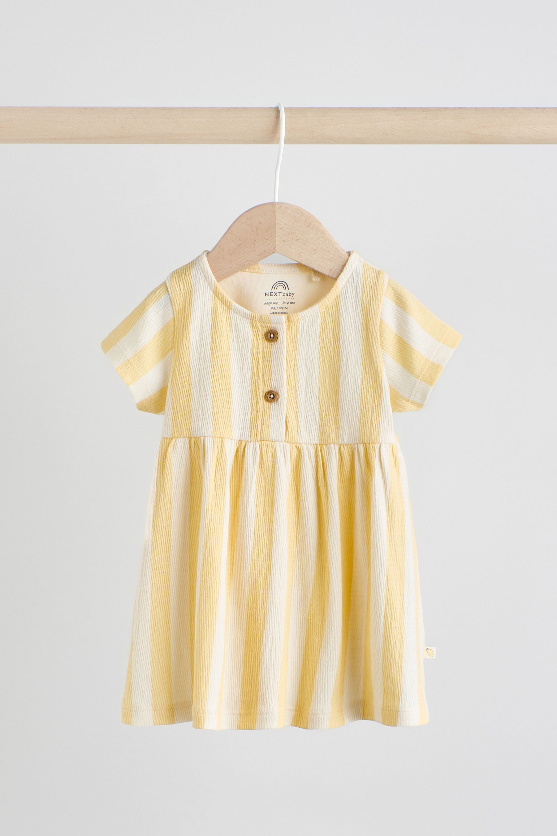 Next Blusenkleid Baby-Kurzarmkleid, 2er-Pack (2-tlg)