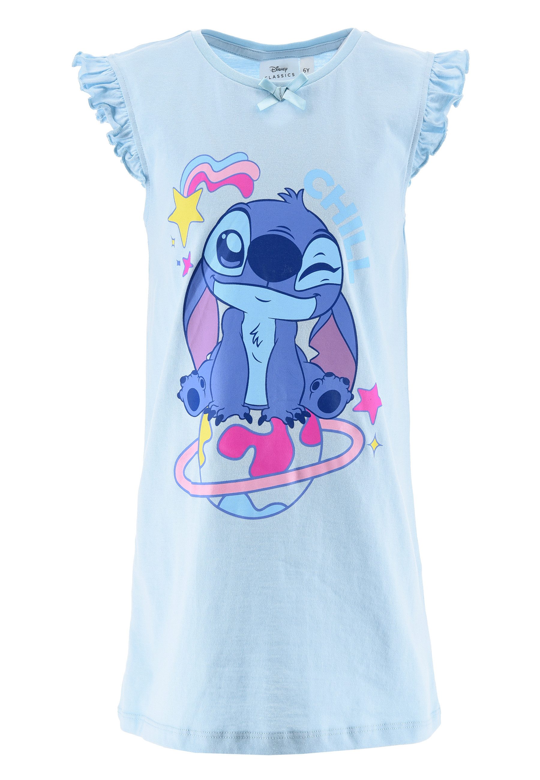 Stitch Nachthemd Stitch Sommer Schlafshirt Nachthemd Nacht-Kleid