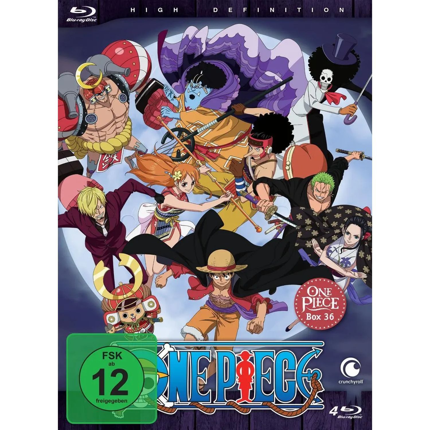 Crunchyroll Blu-ray One Piece - TV-Serie - Box 36 (Episoden 1.026 - 1.050) [Blu-ray]