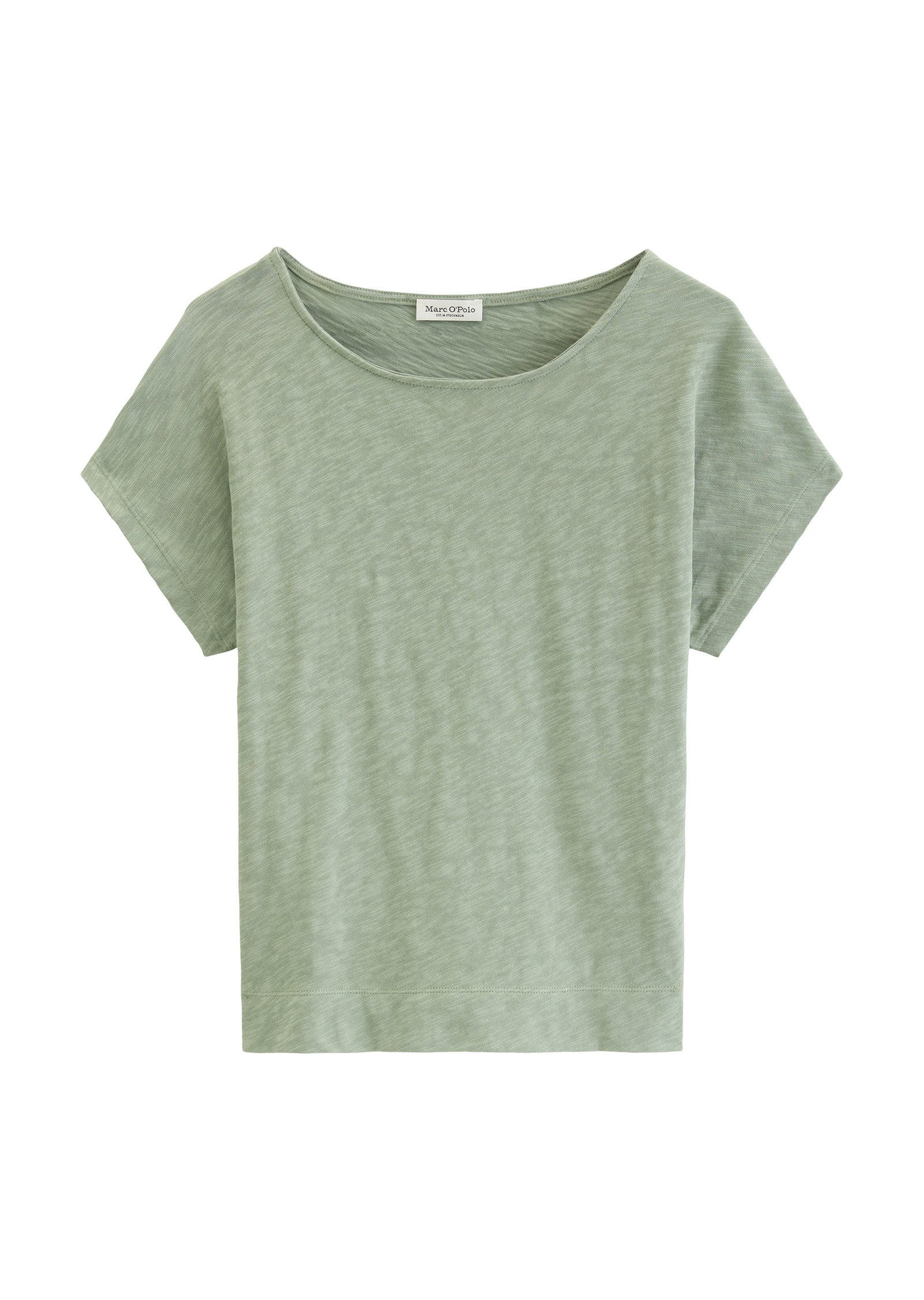 T-Shirt aus weichem Baumwoll-Slub-Jersey