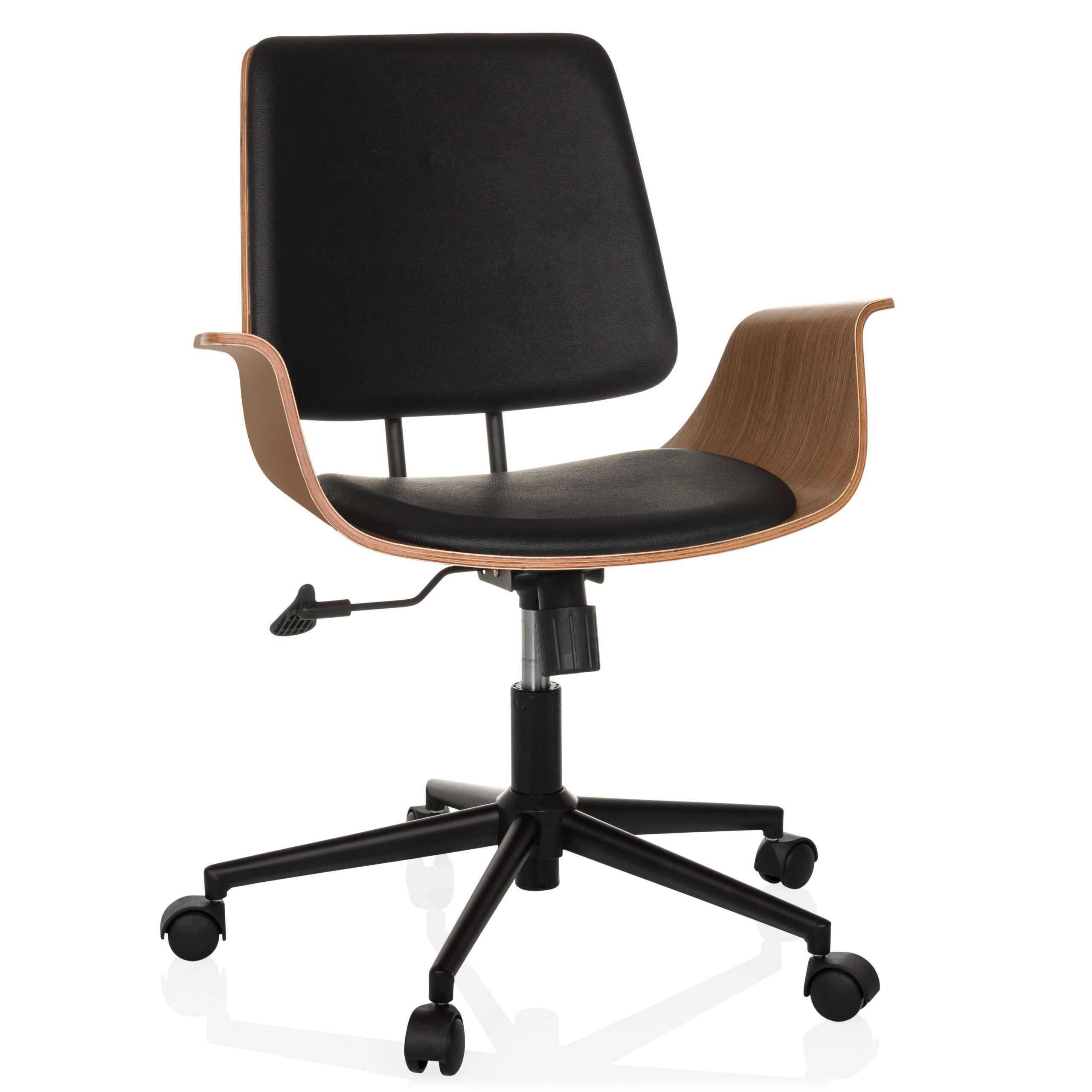 hjh LIVING Drehstuhl Home Office Bürostuhl Cenca Ii Kunstleder (1 St), Schreibtischsessel, Drehbarer Schreibtischstuhl