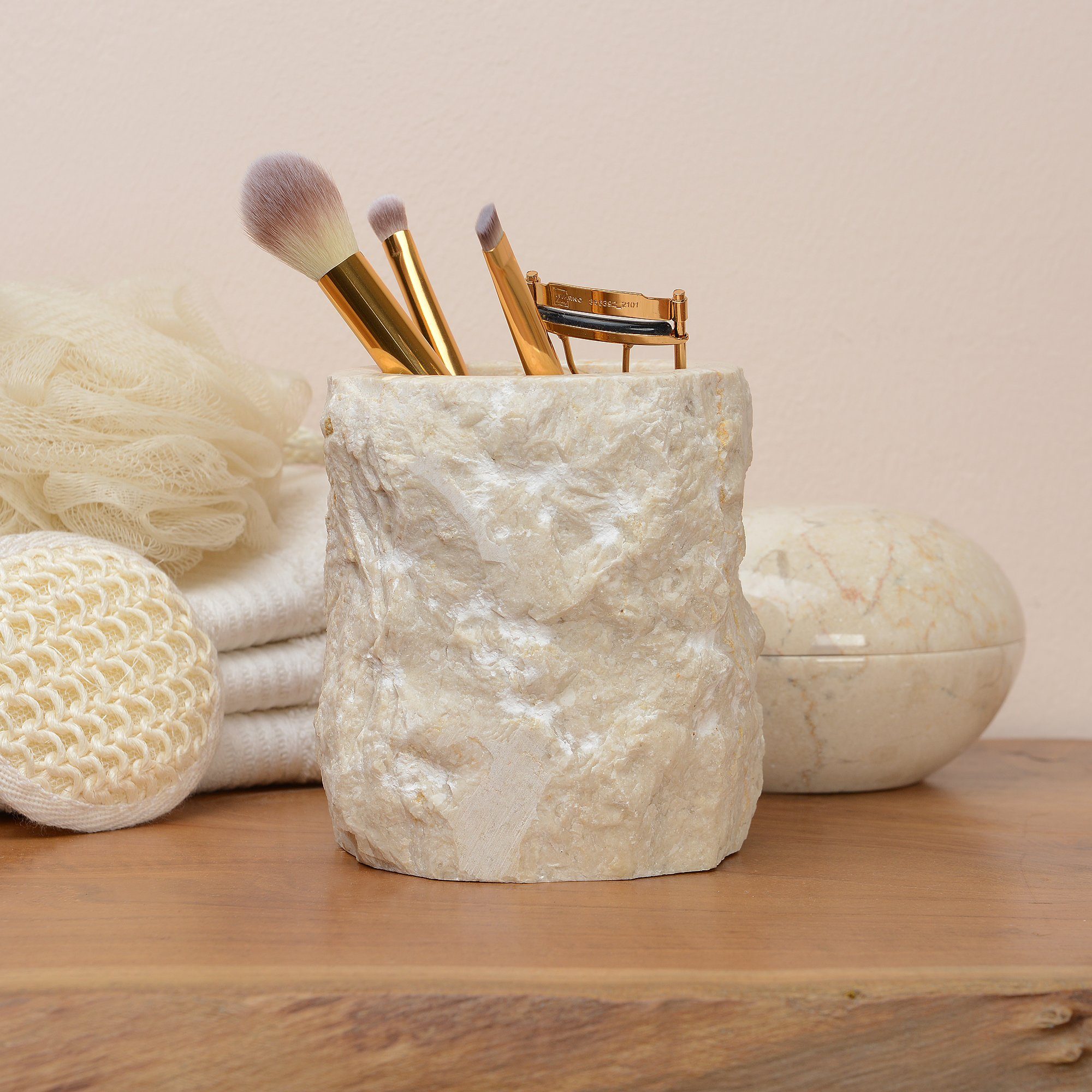 wohnfreuden Aufbewahrungsdose Marmor Aufbewahrung EROSI creme günstig online kaufen
