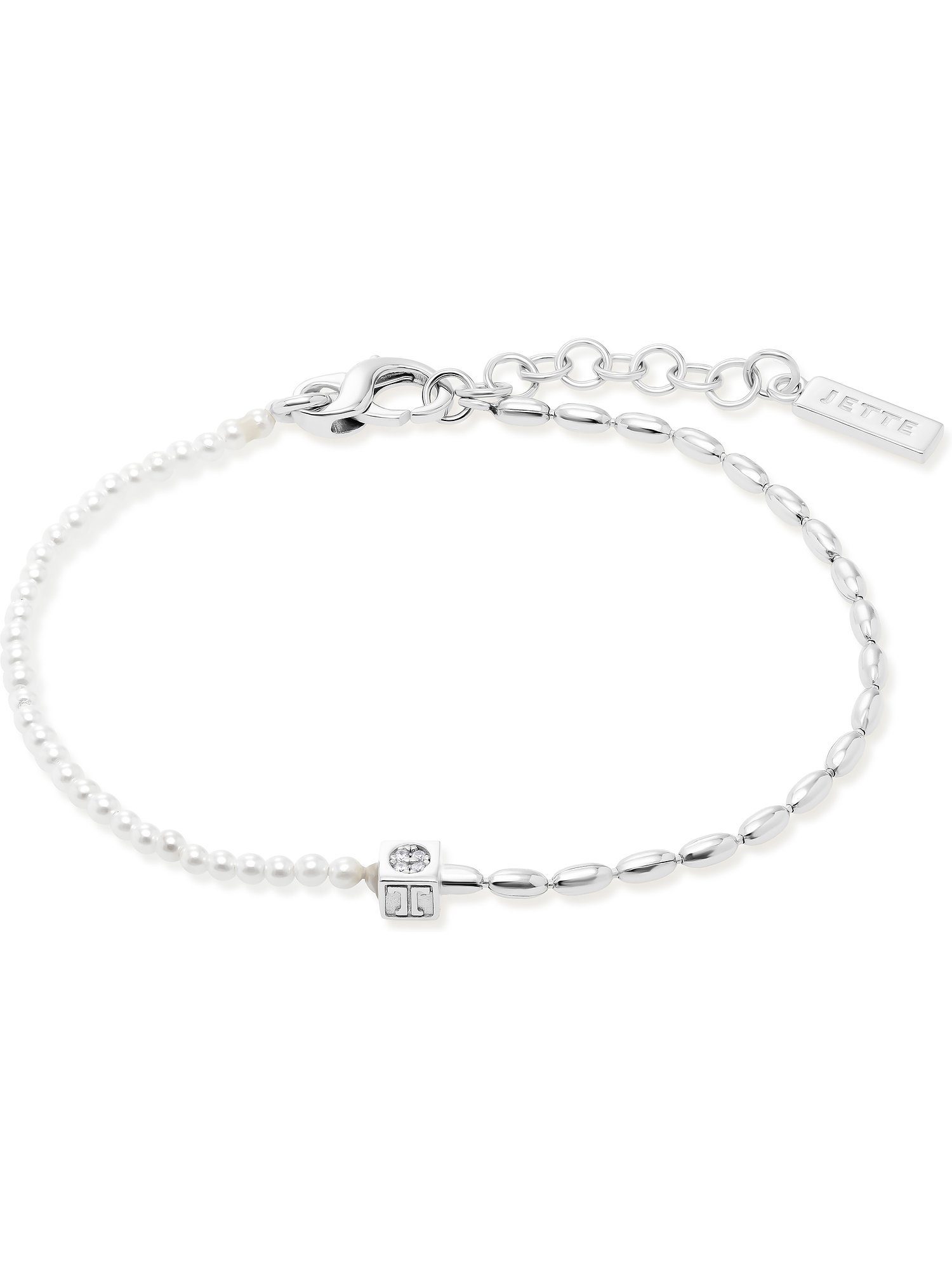 JETTE 925er Armband JETTE Zirkonia 8 Silber Damen-Armband