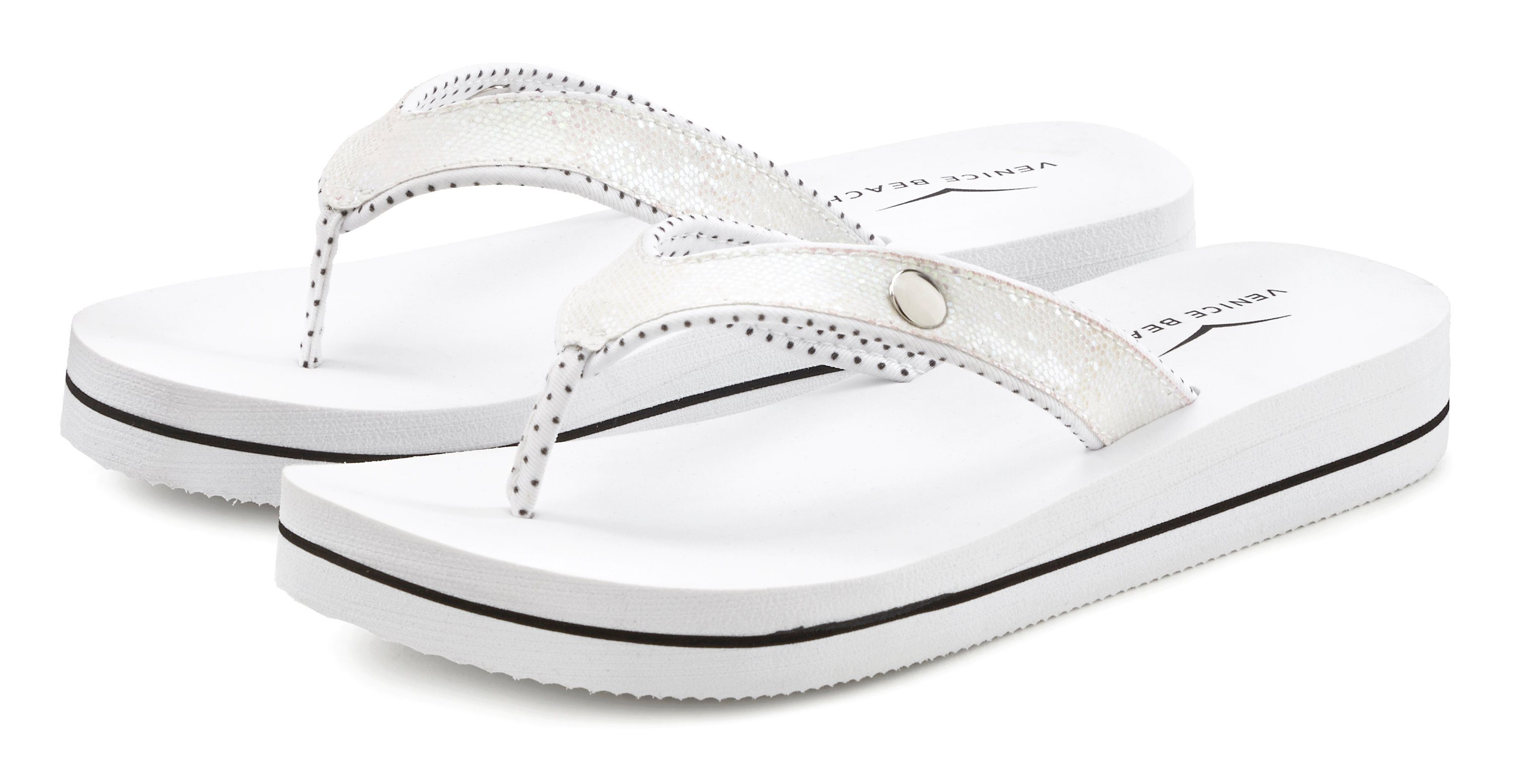 Venice Beach Sandale, Pantolette Badezehentrenner Zehentrenner, Badeschuh u günstig online kaufen