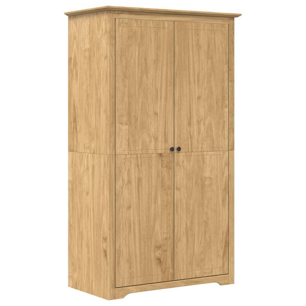 vidaXL Kleiderschrank Kleiderschrank BODO Honigbraun 53,5 x 99 x 173 cm Holzwerkstoff (1-St)