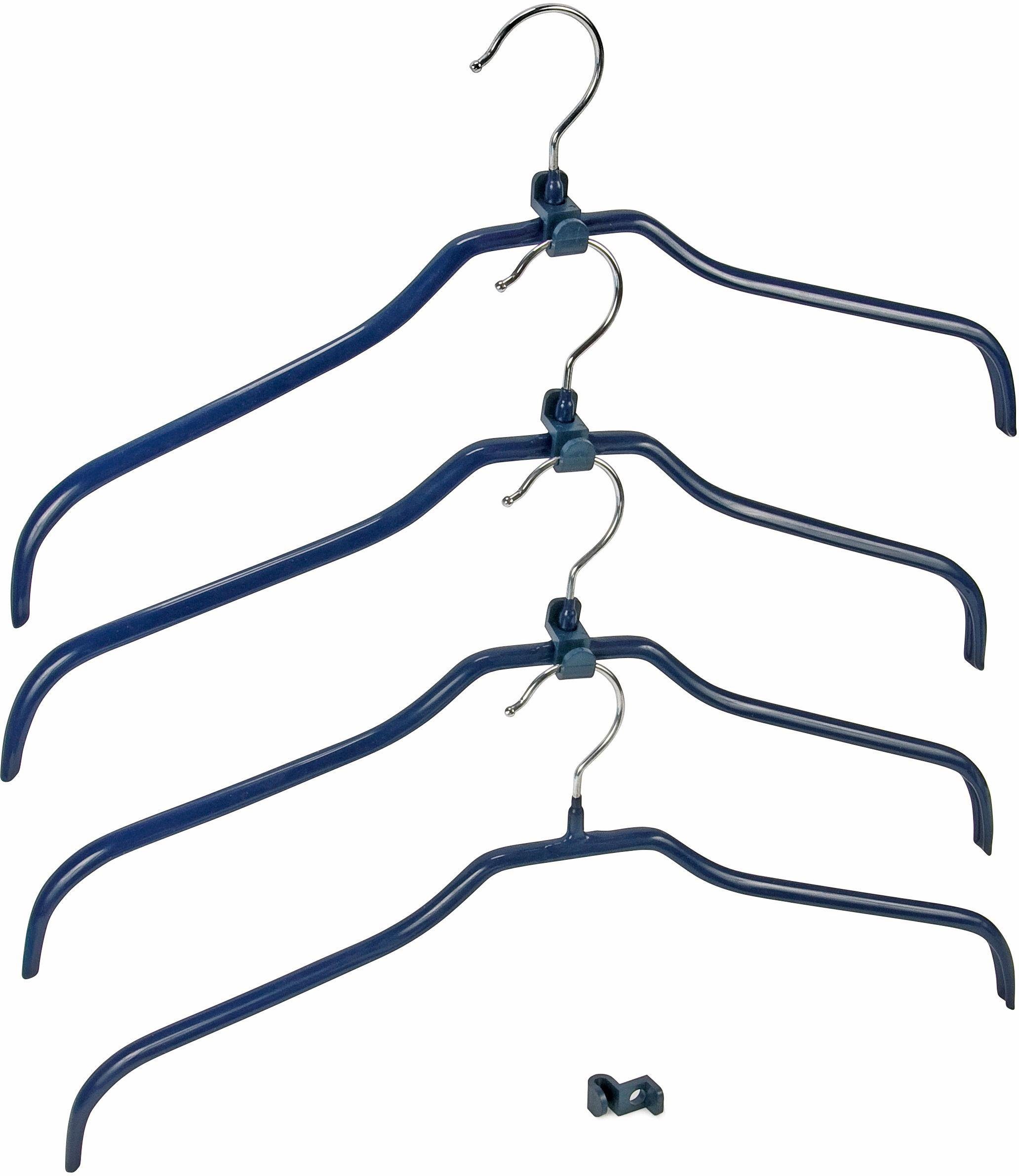 WENKO Kleiderbügel "Modell Multi", (Set, 12 tlg.), aus Metall mit rutschhem günstig online kaufen