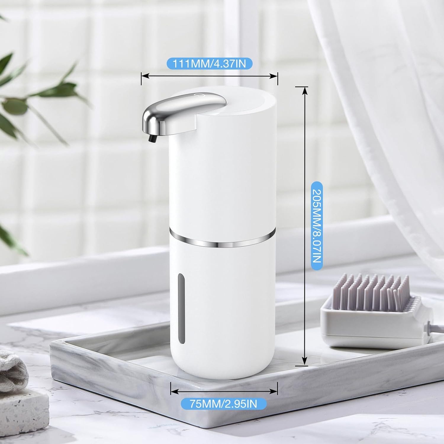 Niclous Seifenspender Automatischer Touchless Seifenspender 380ml USB-C Wan günstig online kaufen