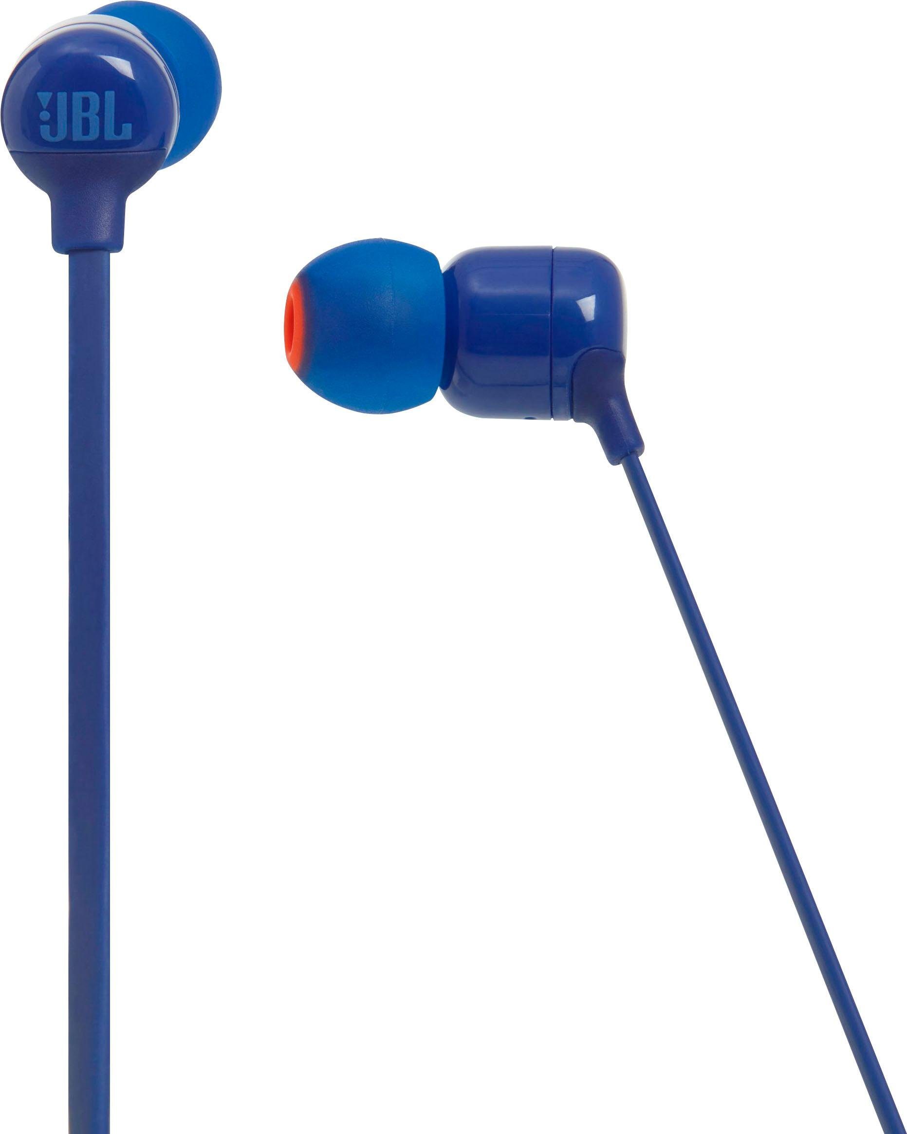 JBL Bluetooth Kopfhörer In-Ear Weiss Tune110BT Kabellos 