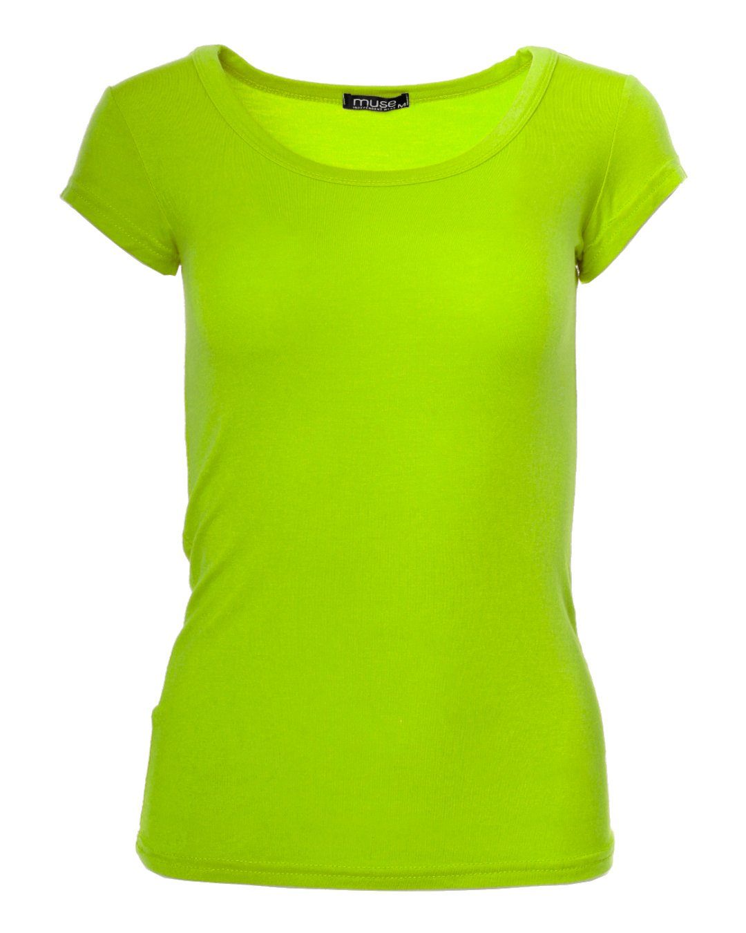 Muse T-Shirt Basic Kurzarm T-Shirt Skinny günstig online kaufen