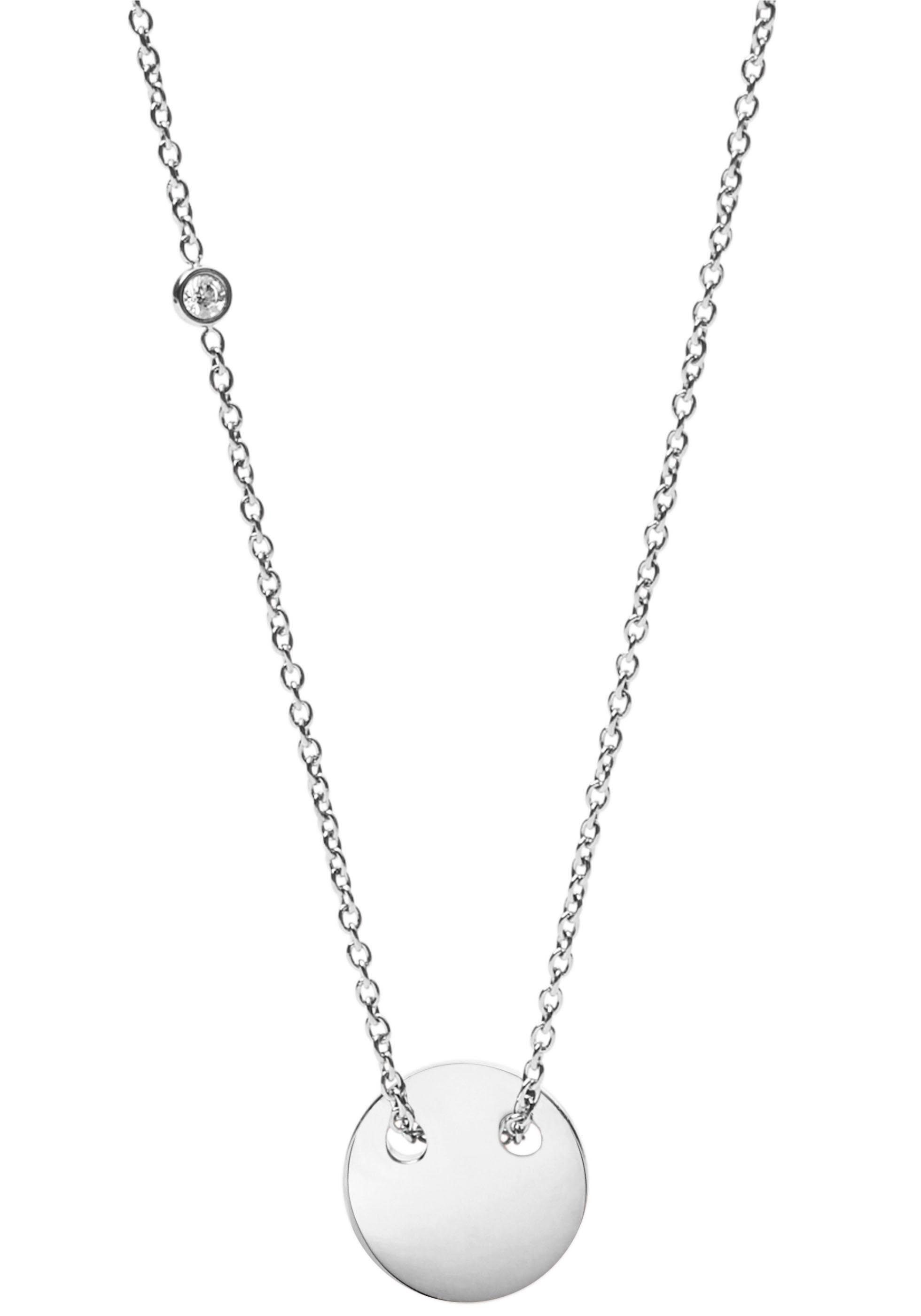 Fossil Kette mit Anhänger »CLASSICS, JF02565040« mit Glasstein online kaufen | OTTO