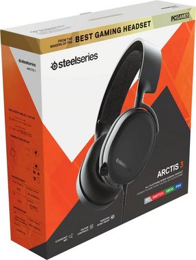 SteelSeries »Arctis 3 (2019 Edition) Wired 7.1-Surround« Gaming-Headset (Rauschunterdrückung, Noise-Cancelling)