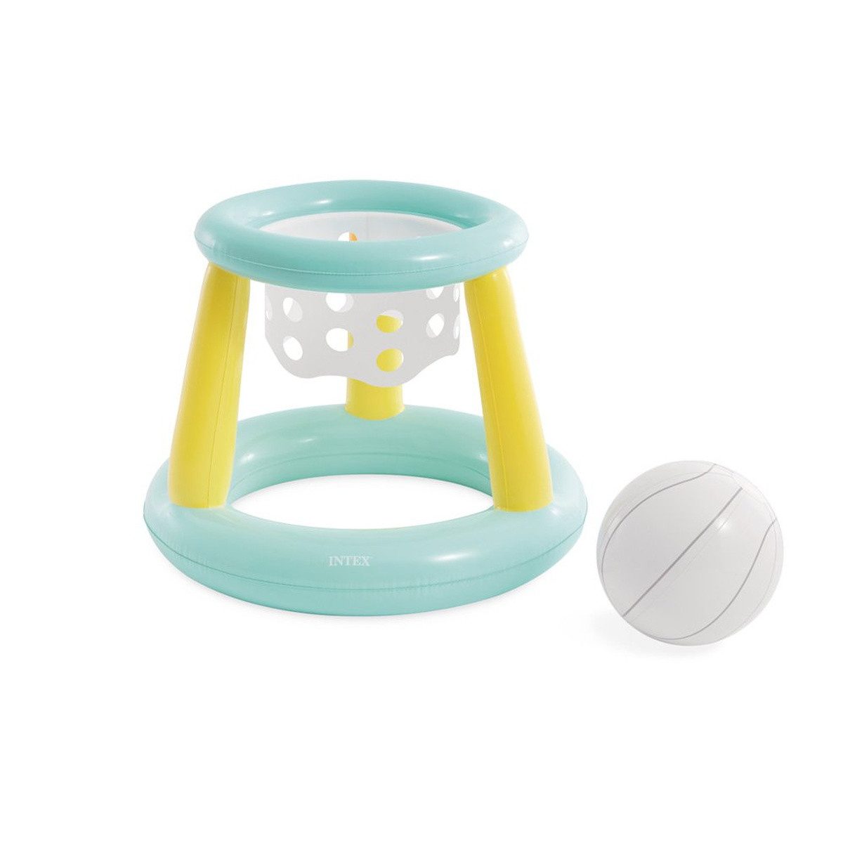 Intex Schwimmtier Pool-Game Mega Floating Hoop 86x64cm, inkl. Ball