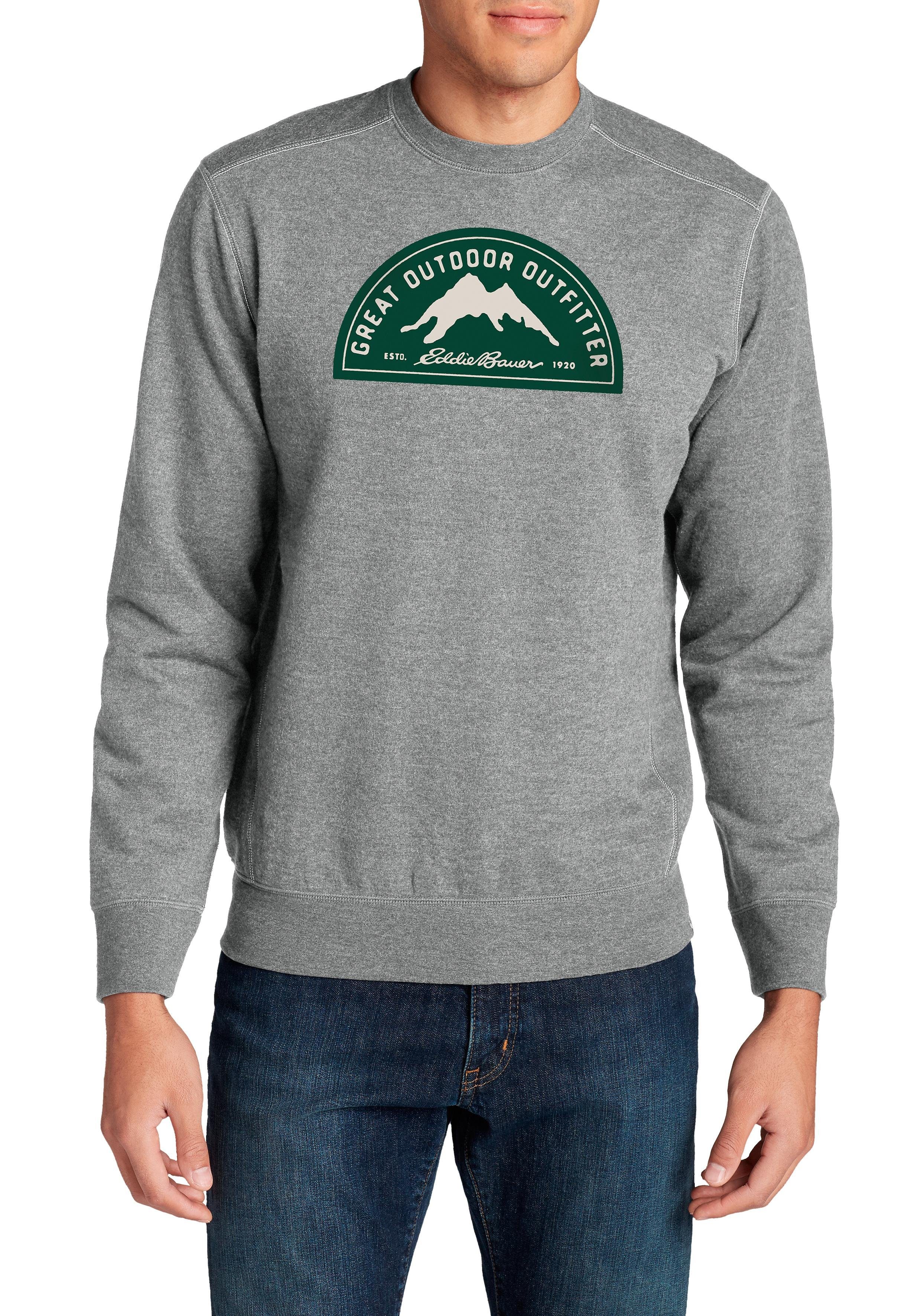 Eddie Bauer Sweatshirt Camp Fleece Sweatshirt Great Outdoor Outfitter