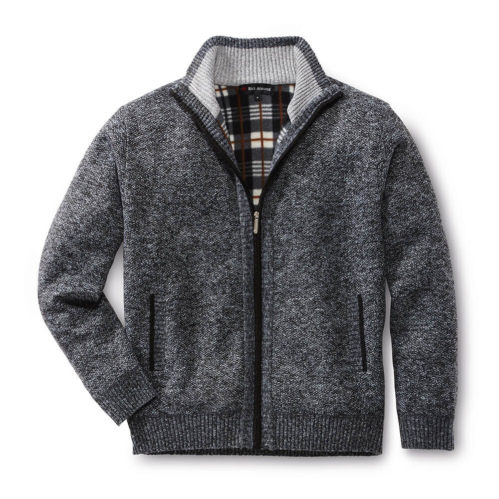 Rick Armand Strickjacke Warmes Innenfutter