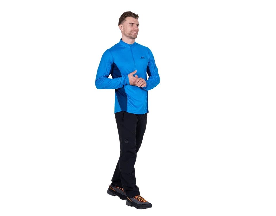 Mountain Equipment Langarmshirt Ignis LS Mens Zip-T Vine/Majolica
