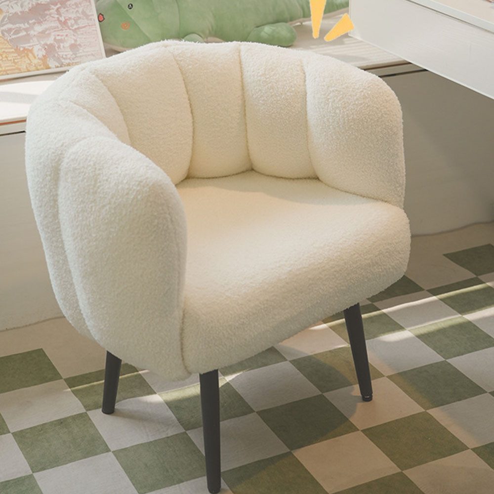 Muxing Sessel Polstersessel mit Armlehnen Relaxsessel Weiß (1-St)