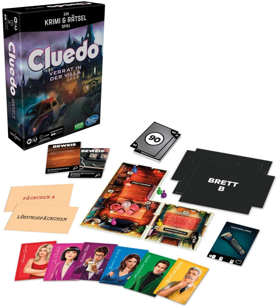 der Hasbro Verrat Spiel, Gaming, Hasbro Villa Cluedo in