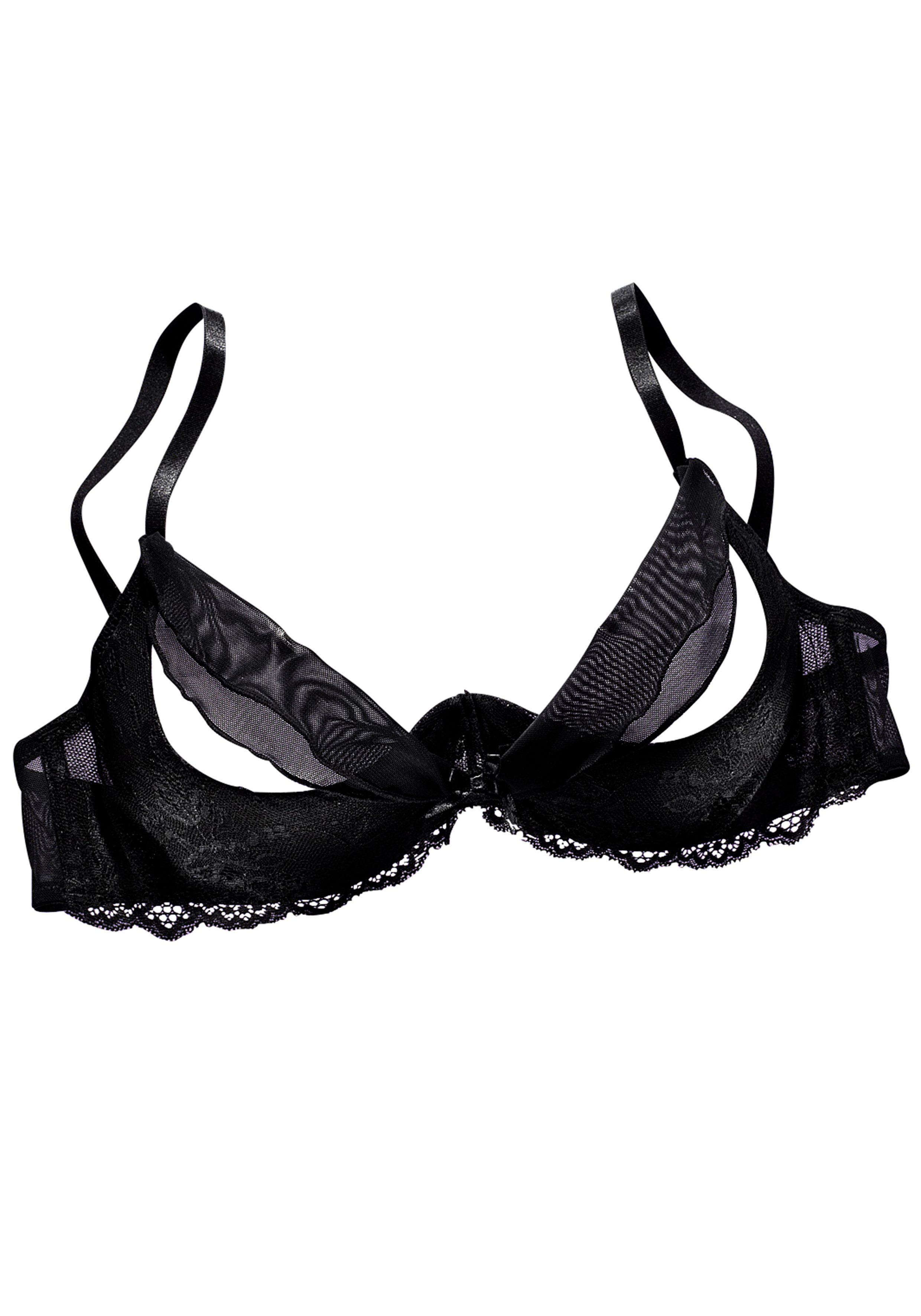 petite fleur gold Büstenhebe mit Bügel und edler Spitze, sexy Dessous, Reizwäsche