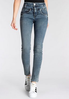 Herrlicher High-waist-Jeans Sharp Slim Reused Denim