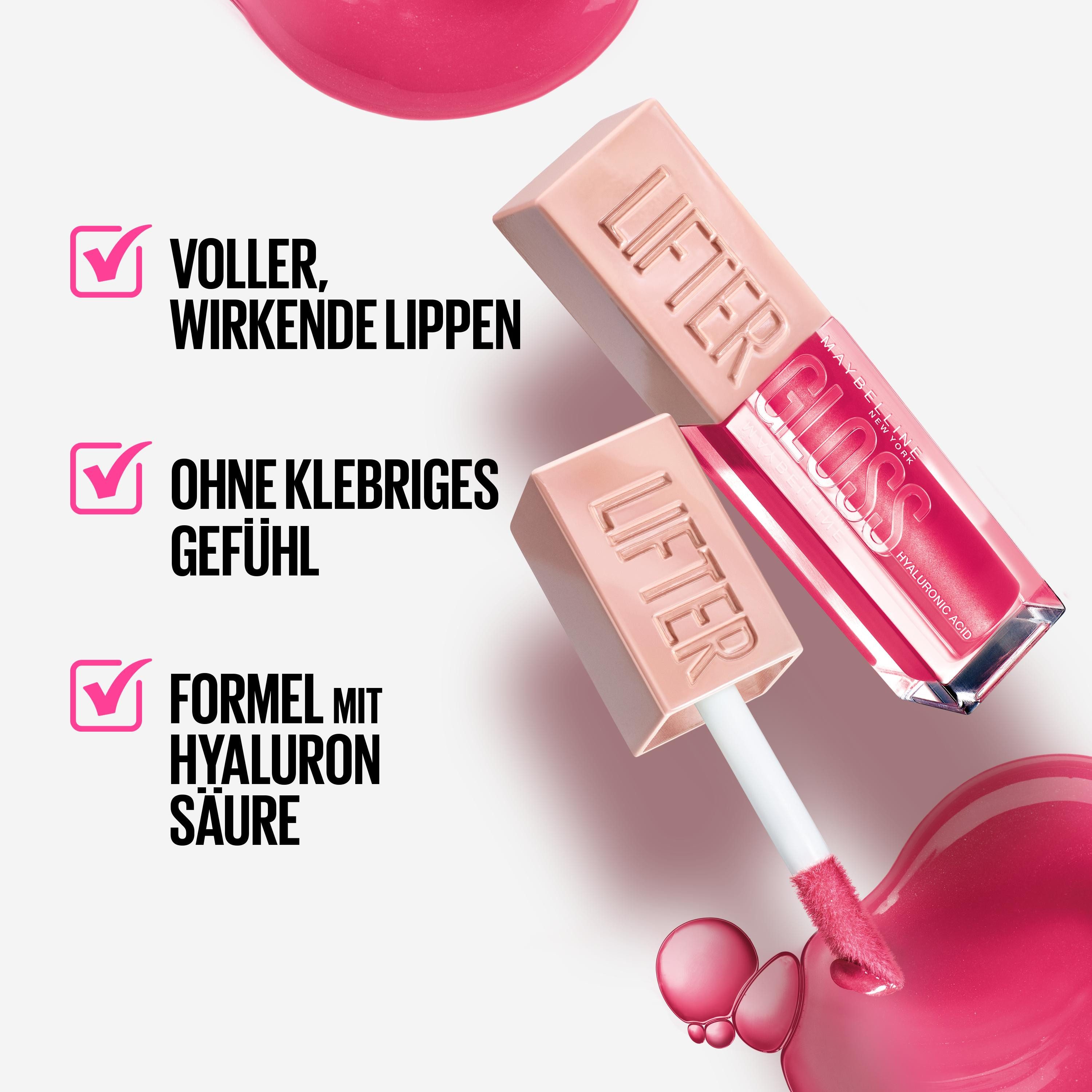 MAYBELLINE NEW YORK Lipgloss LIFTER GLOSS LIP GLOSS, für gepflegte und voller aussehende Lippen – Bild 5 von 5