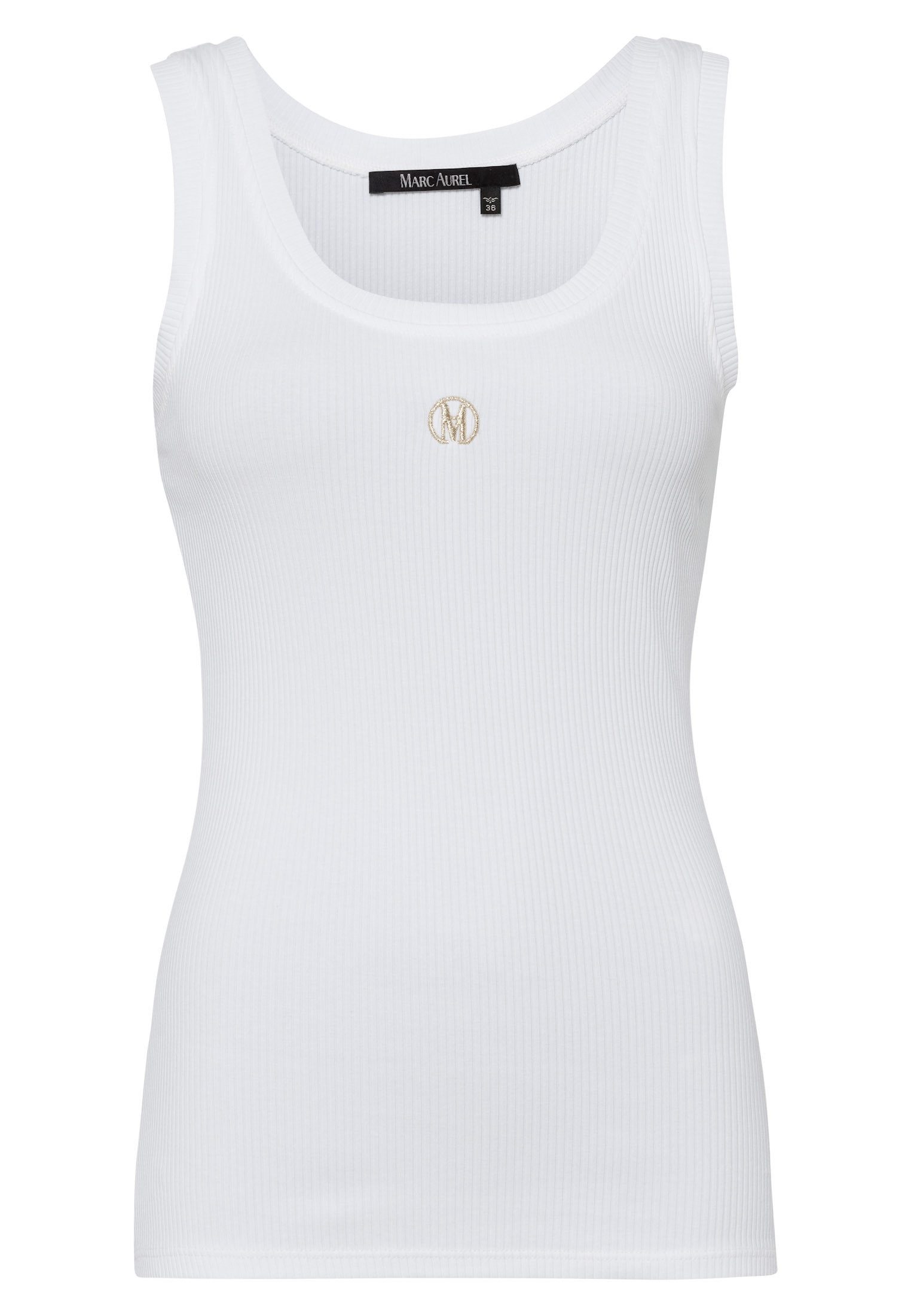 MARC AUREL Tanktop mit Logostick günstig online kaufen