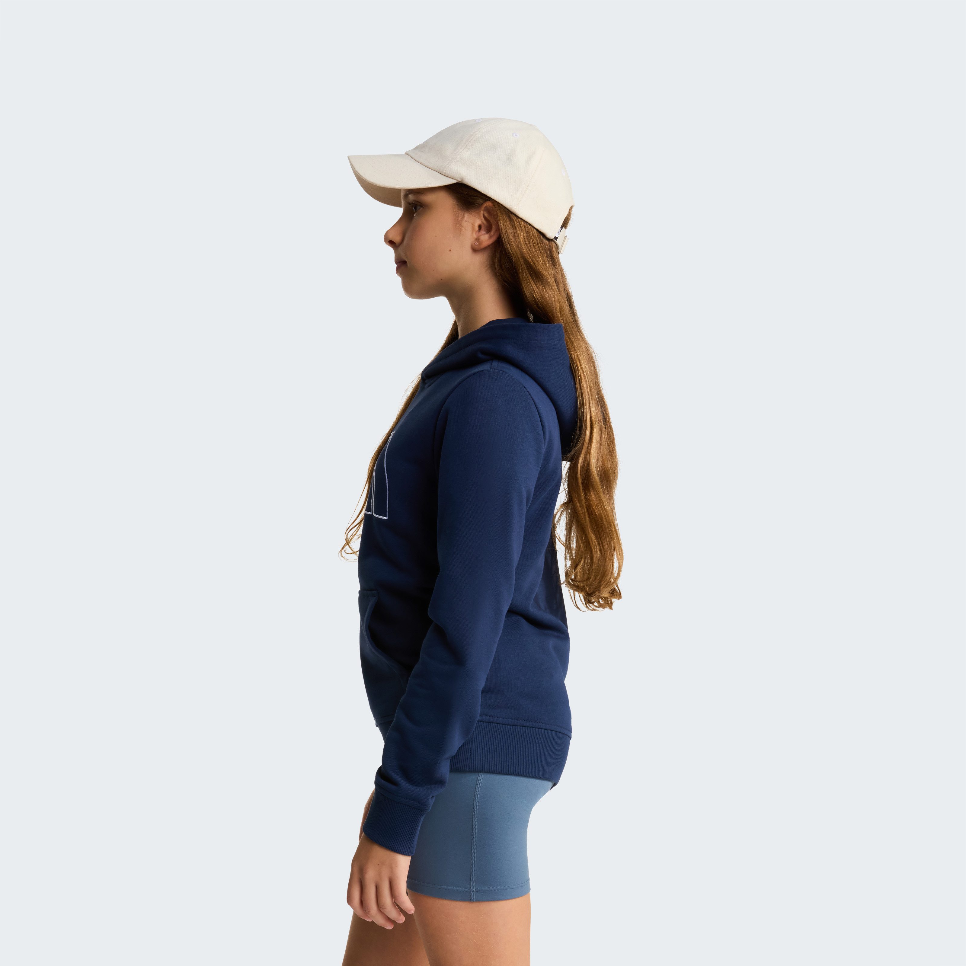 The North Face Kapuzensweatshirt TEEN DREW PEAK LIGHT REG HOODIE für Jugendliche, sportlicher Stil, aus Baumwolle und Polyester