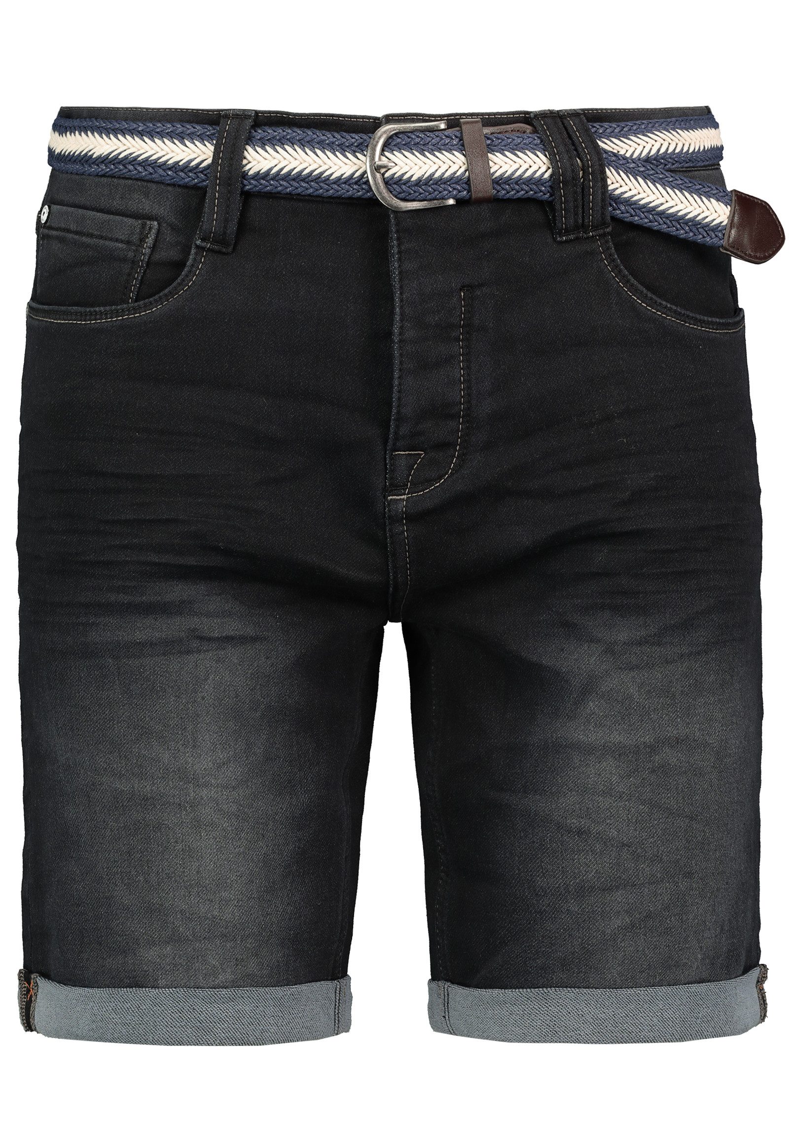 SUBLEVEL Jeansshorts Strapazierfähiges Material kaschiert modisch günstig online kaufen