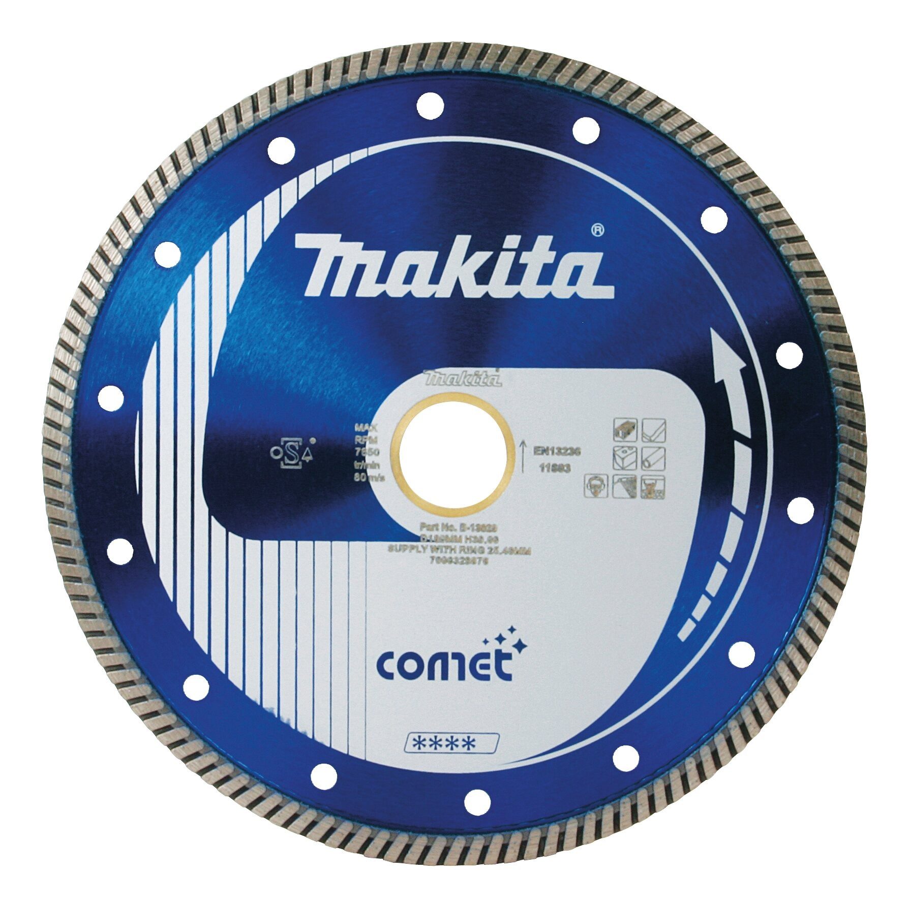 Makita Trennscheibe, Ø 150 mm, Diamanttrennscheibe 150 x 22,23 COMET