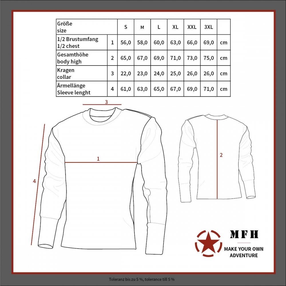 MFH Troyer Isländer Pullover, Troyer, schwarz, günstig online kaufen