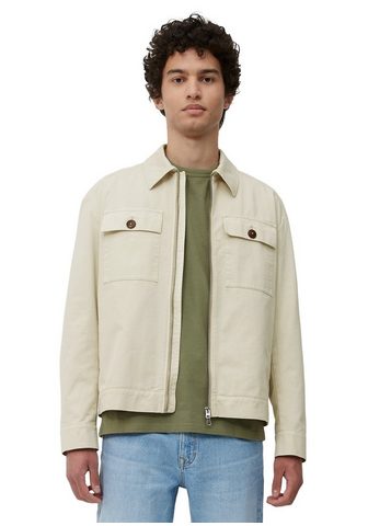 Marc O'Polo Outdoorjacke »in gepeachter Twill-Qual...