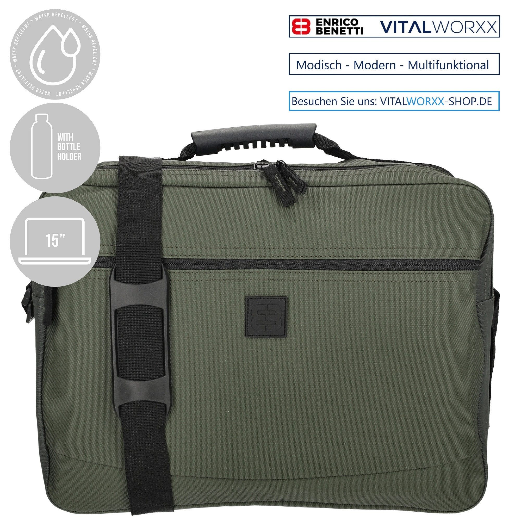 Enrico Benetti Сумки с ручками WELLS Umhängetasche - geeignet für Laptops bis 15 Zoll