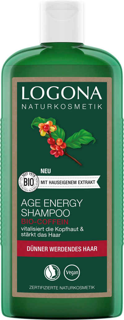 LOGONA Haarshampoo Logona Age Energy Shampoo Bio-Coffein