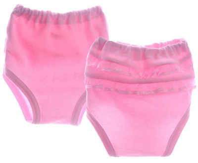 La Bortini Slip Baby Höschen mit Rüschen am Po Slip Unterhose in Rosa