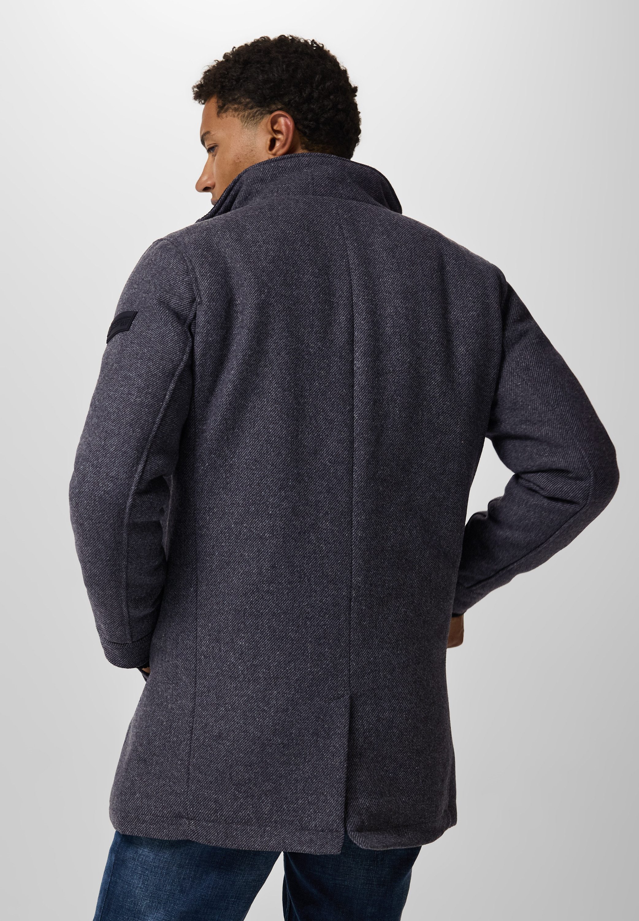 STREET ONE MEN Outdoorjacke mit Stehkragen