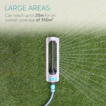 Navaris Bewässerungssystem Vierecksprenger Garten Regner - Oszillation Sprinkler Rasen, (1-tlg)