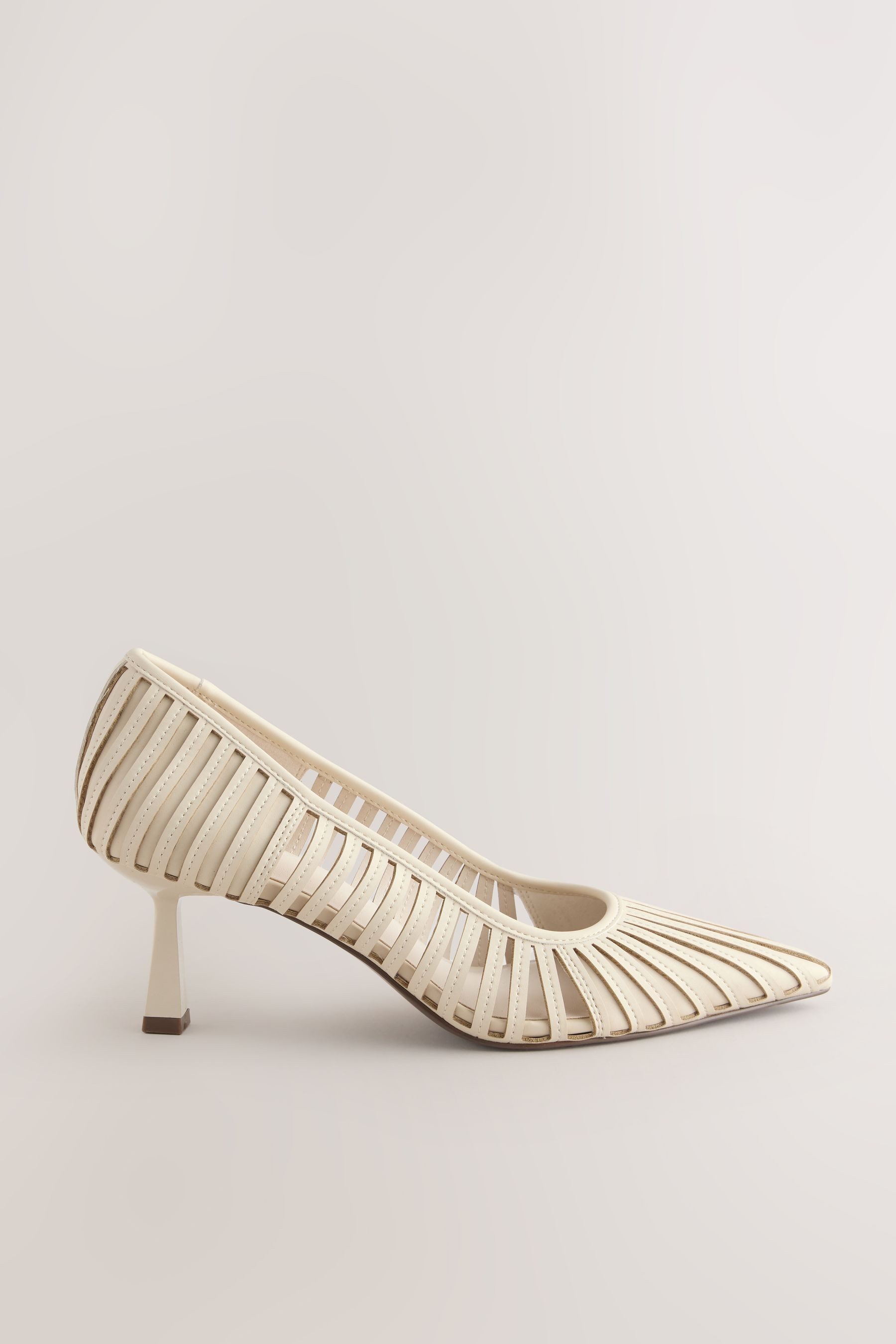 Next Forever Comfort® Pumps mit Cut-Out und Streifen Pumps (1-tlg)