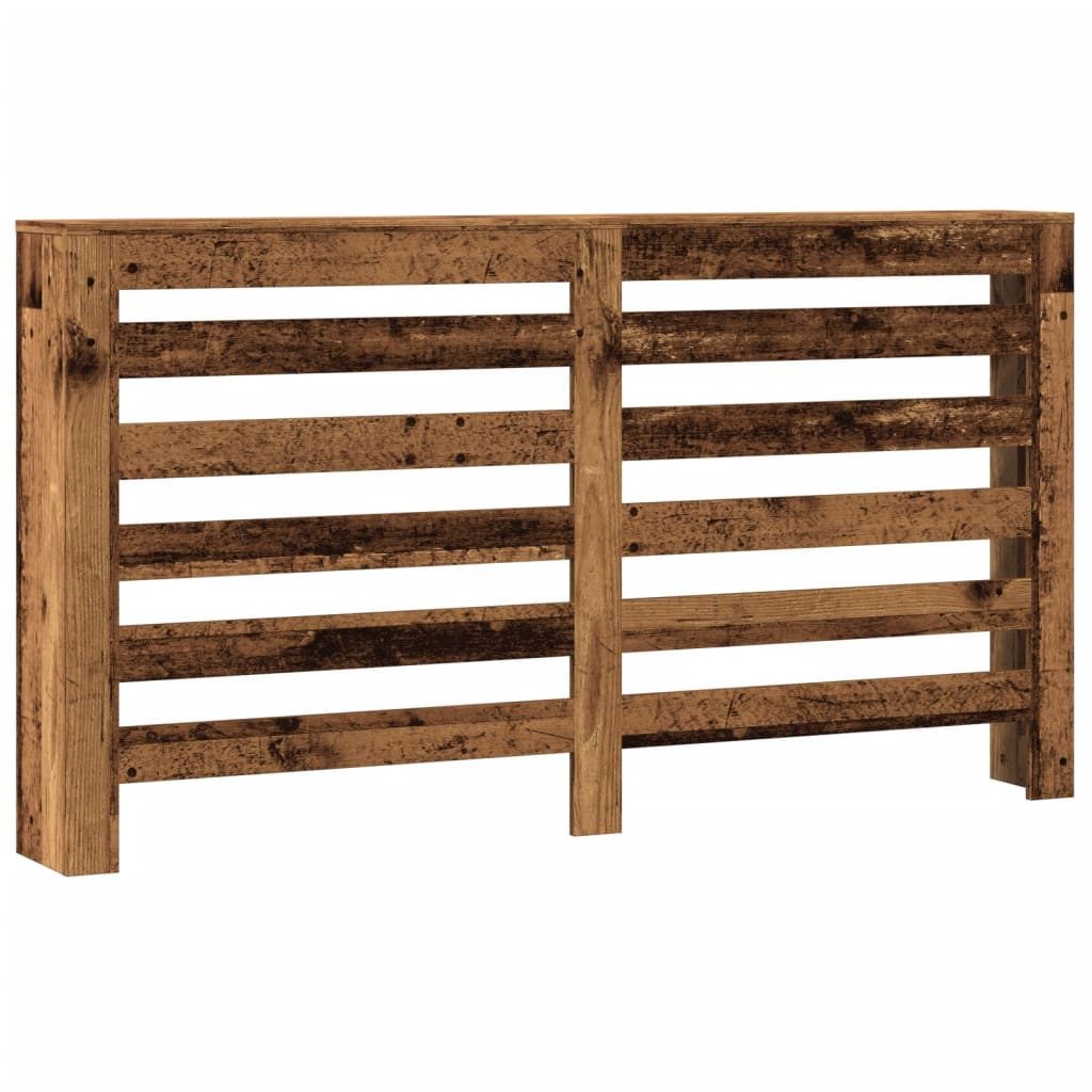 vidaXL Heizungsverkleidung, Heizkörperverkleidung Altholz-Optik 149x20x82 cm Holzwerkstoff