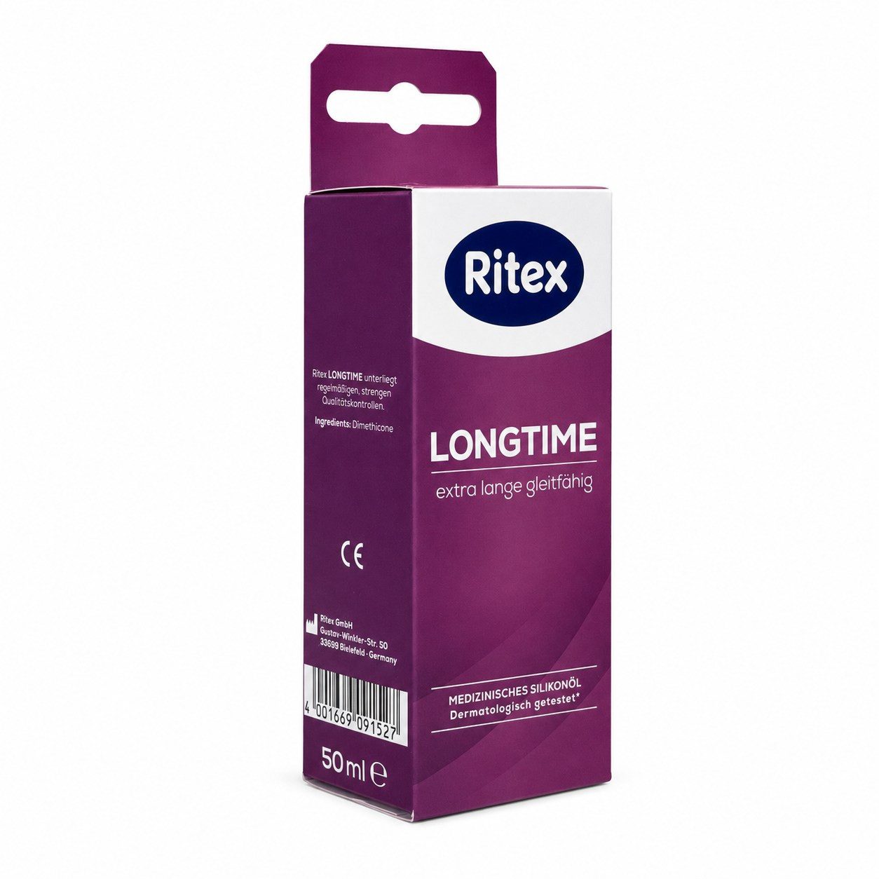 Ritex Gleitgel RITEX LongTime Öl Gleitmittel 50 ml