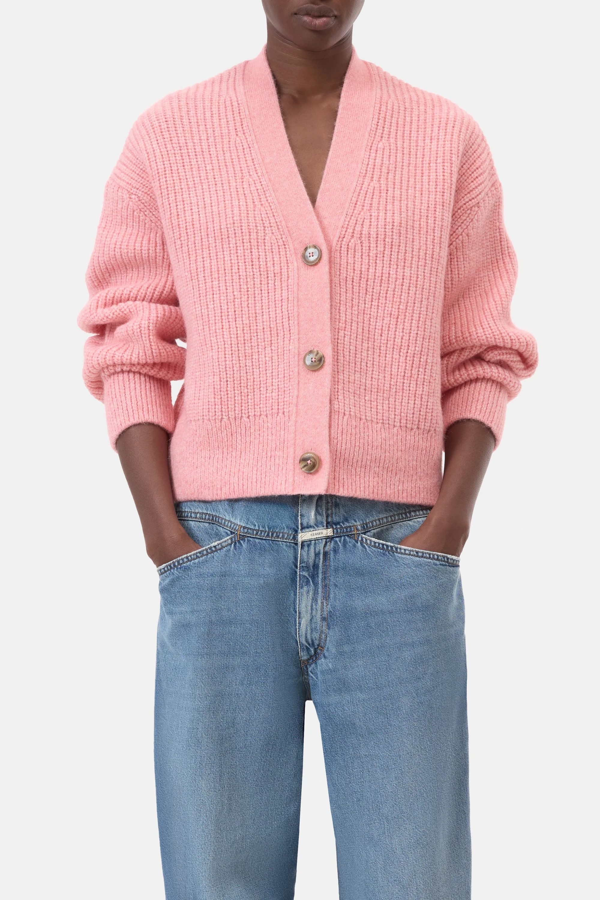 Strickpullover v neck cardigan
