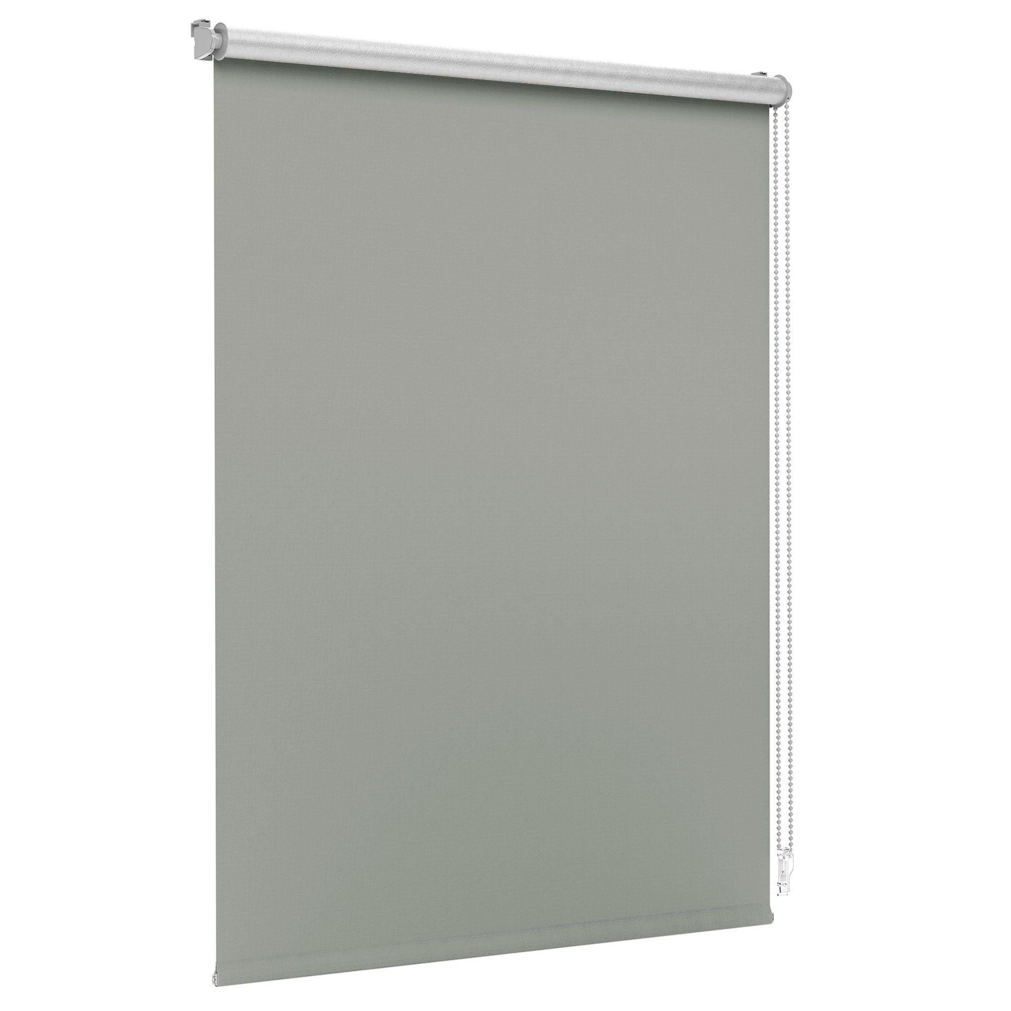 Verdunklungsrollo Standard Thermorollo, Klemmbar, 32,5 x 100 cm, dunkelgrau günstig online kaufen