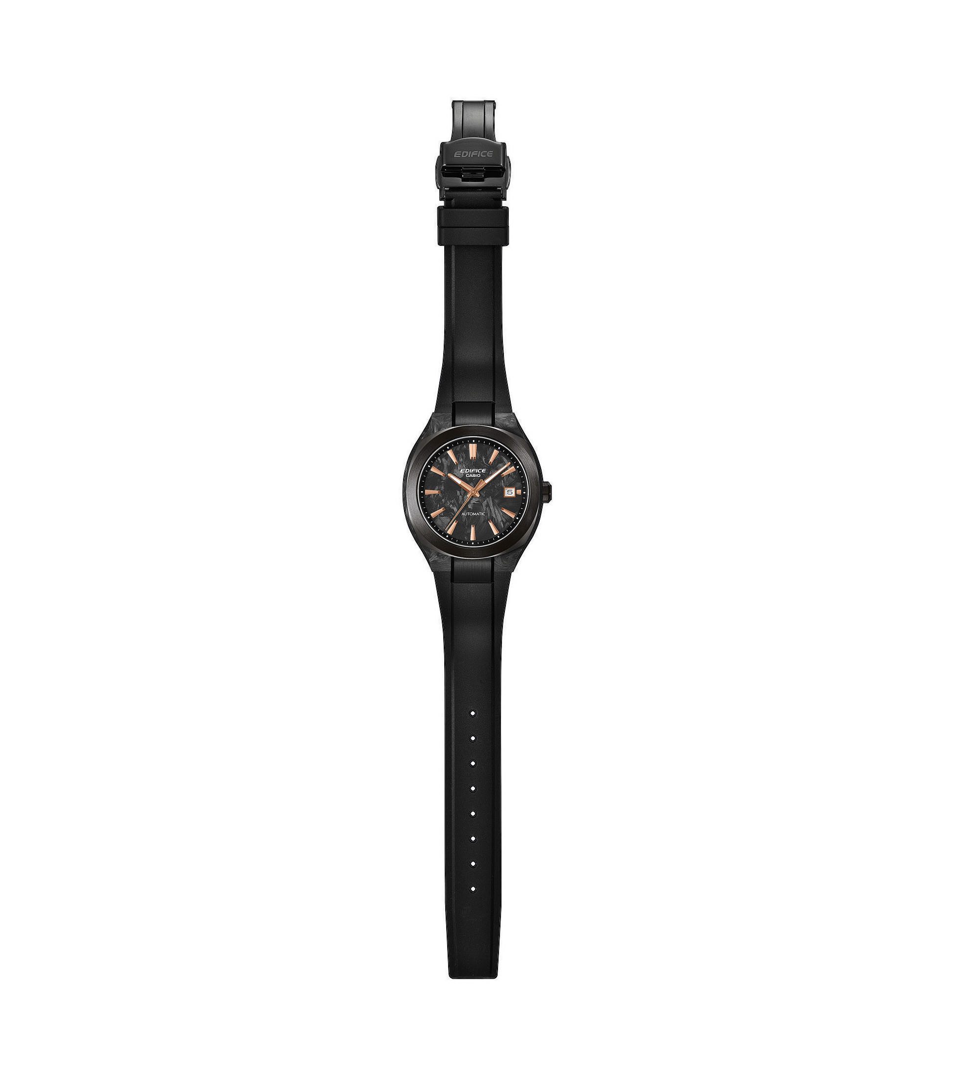 CASIO EDIFICE Automatikuhr EFK-200XPB-1AER, Armbanduhr, Damenuhr, Herrenuhr, Mechanische Uhr, analog, Tag