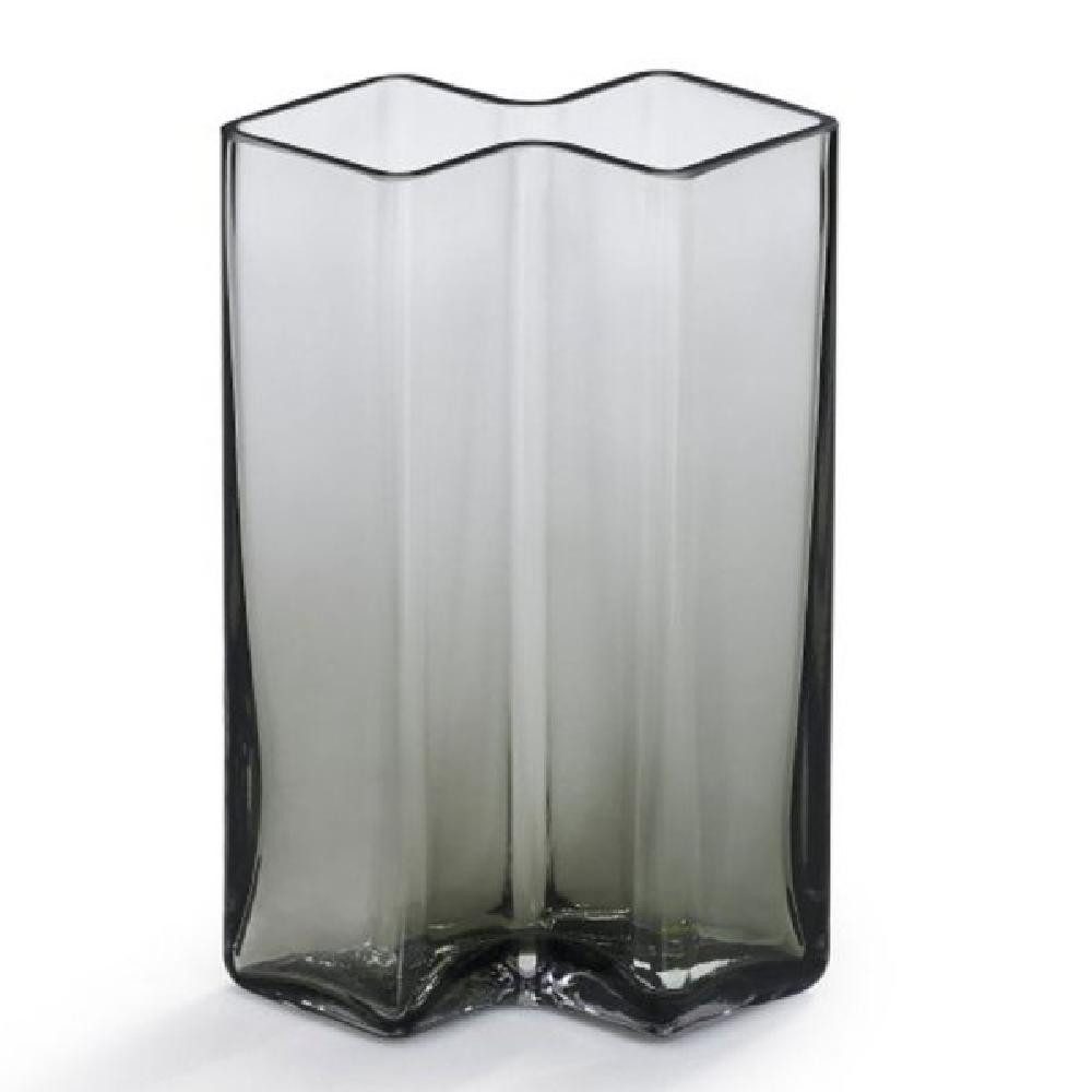 Born in Sweden Dekovase Vase Row Grau (2 Kammern)