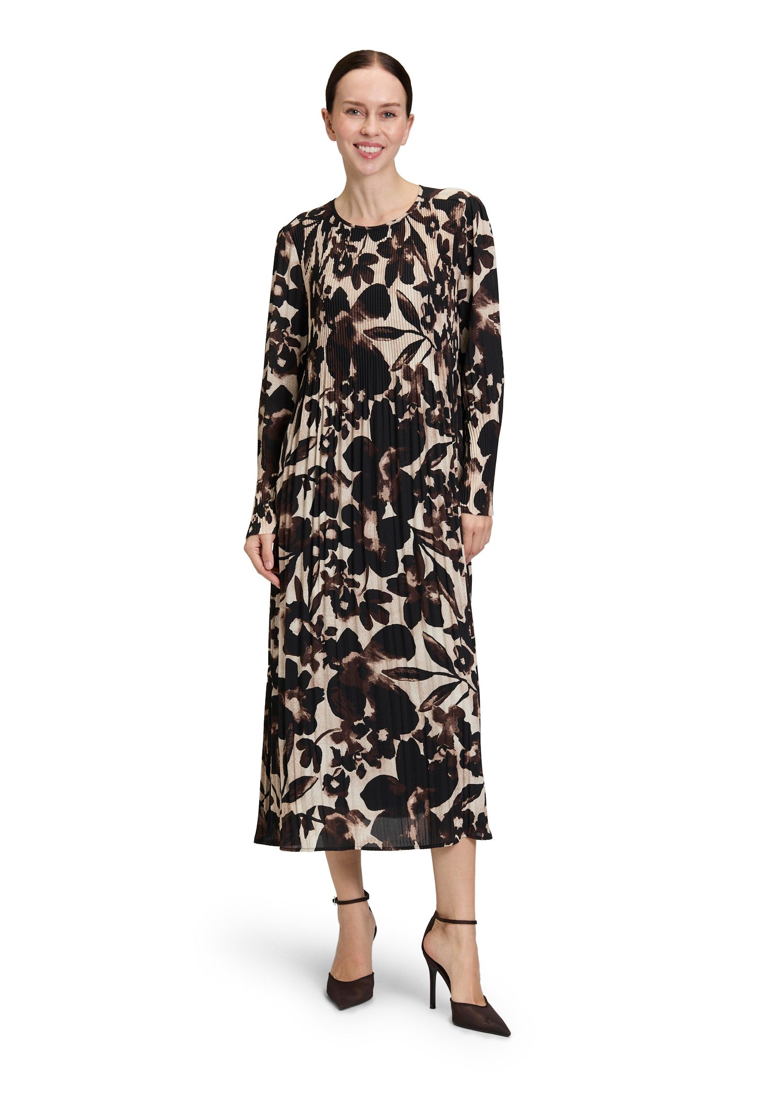 Betty Barclay Plisseekleid Damen Plisseekleid langarm günstig online kaufen